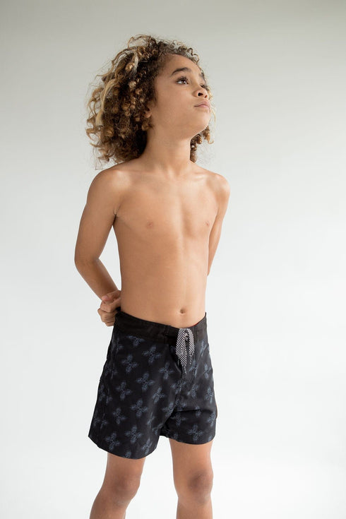 kid-s-townshorts-in-black-breadfruit-bandana-of-one-sea - Sophia's Style -3